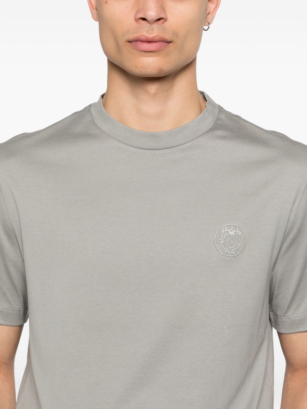 Brioni Men Cotton T-Shirt