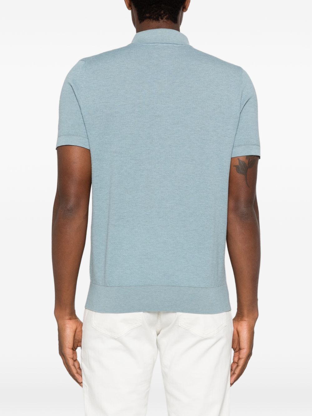 Brioni Men Cotton Polo Shirt