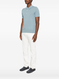 Brioni Men Cotton Polo Shirt
