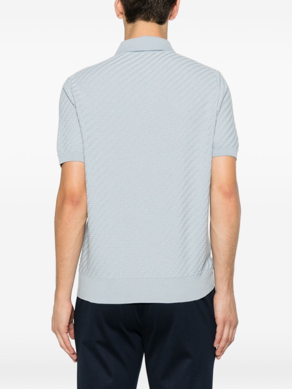 BRIONI Brioni Men Cotton And Cashmere Polo Shirt