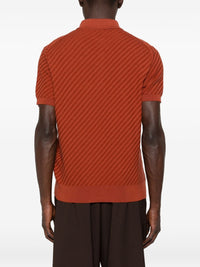 Brioni Men Cotton And Cashmere Polo Shirt
