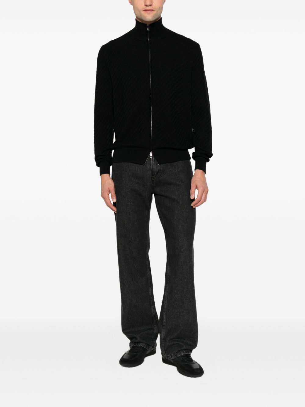 Brioni Men Cotton And Silk Cardigan