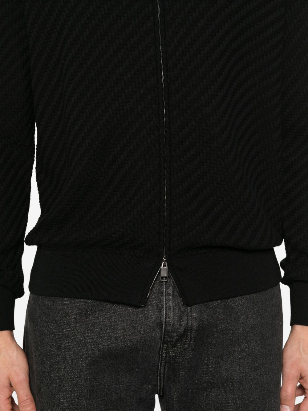 Brioni Men Cotton And Silk Cardigan