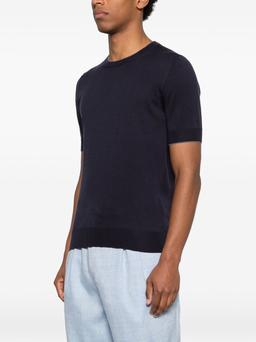 Brunello Cucinelli Men Cotton T-Shirt
