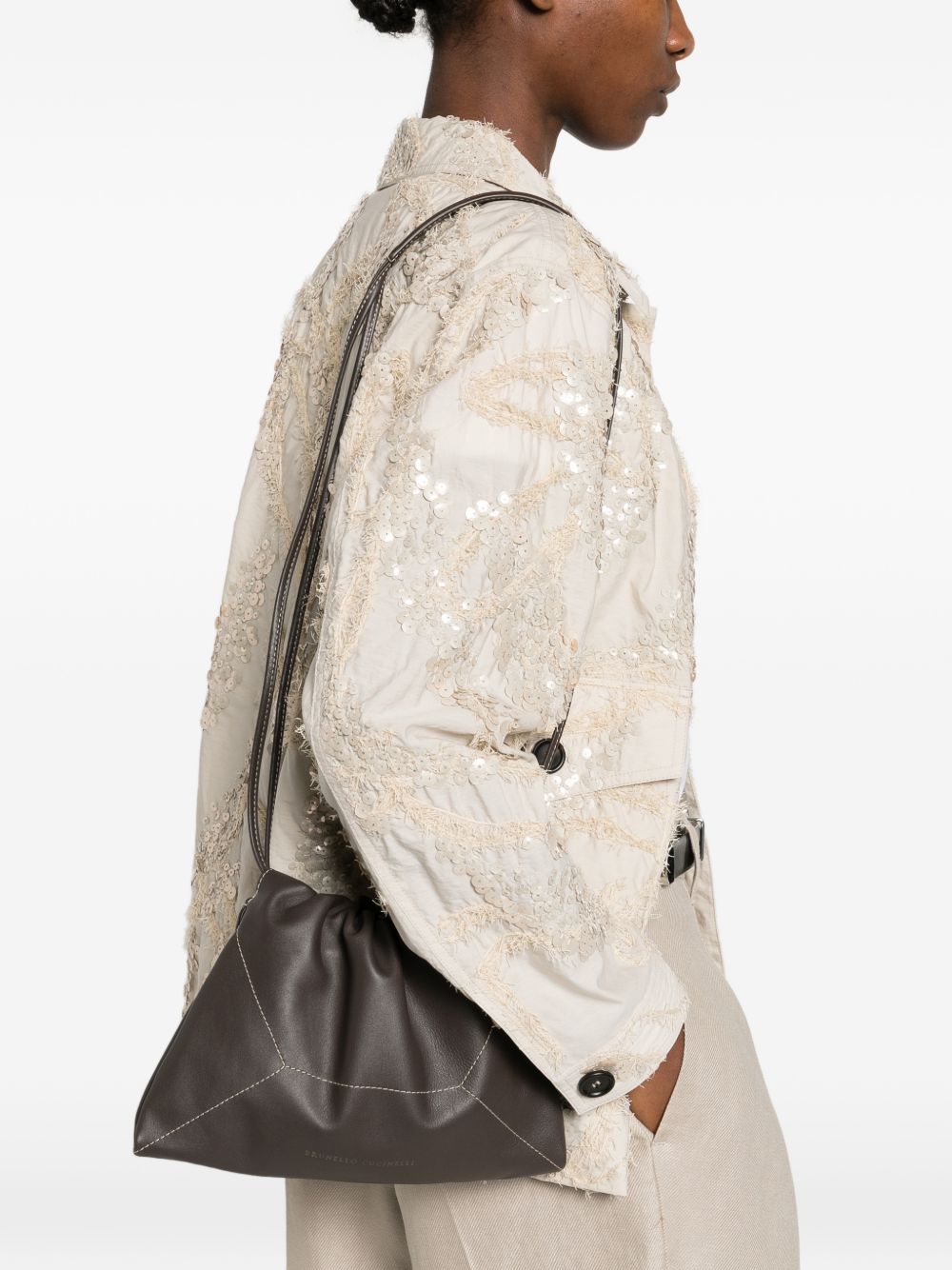 BRUNELLO CUCINELLI Brunello Cucinelli Women Leather Shoulder Bag