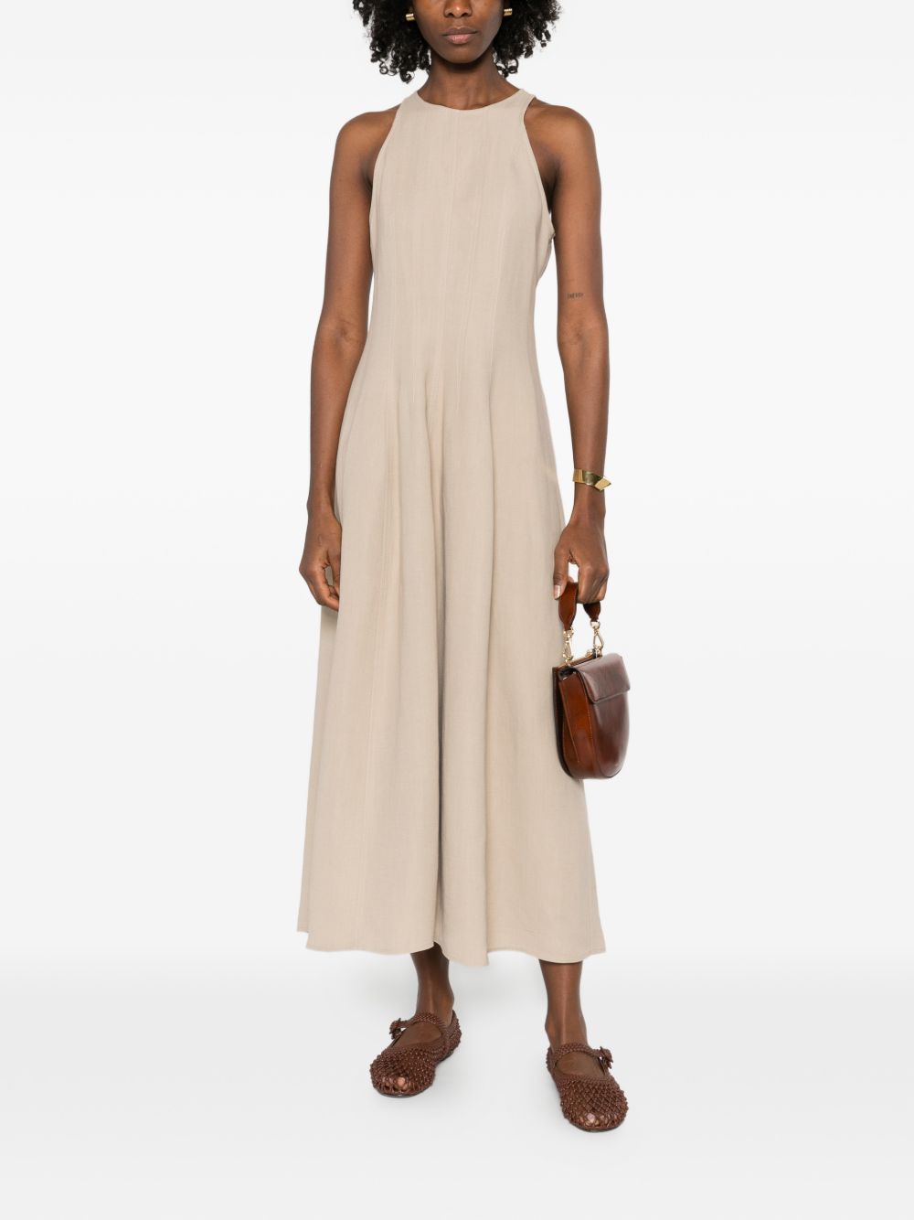 BRUNELLO CUCINELLI Brunello Cucinelli Women Linen Blend Long Dress