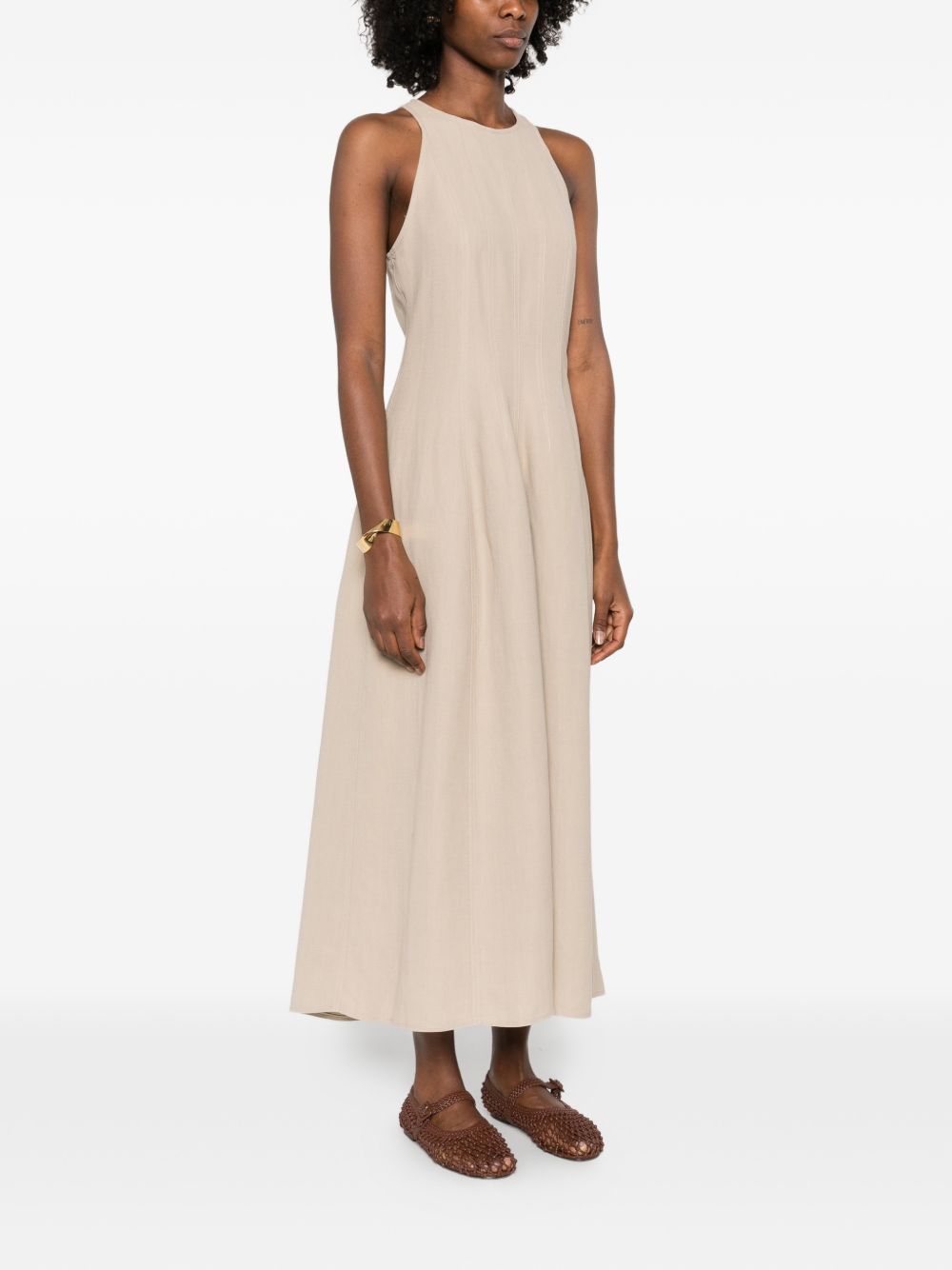 BRUNELLO CUCINELLI Brunello Cucinelli Women Linen Blend Long Dress