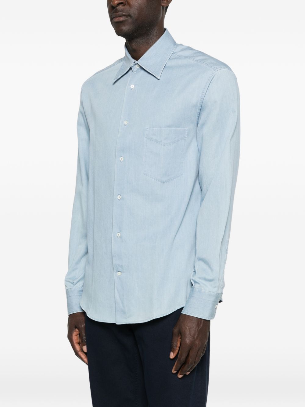 Brunello Cucinelli Men Cotton Shirt