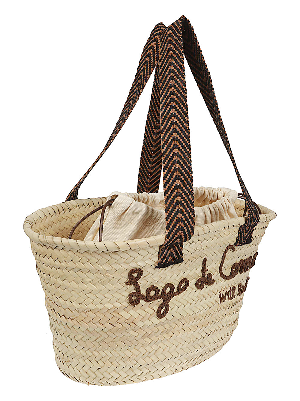 Catarzi 1910 Women Lago Di Como With Love Rafia Tote