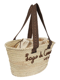 Catarzi 1910 Women Lago Di Como With Love Rafia Tote