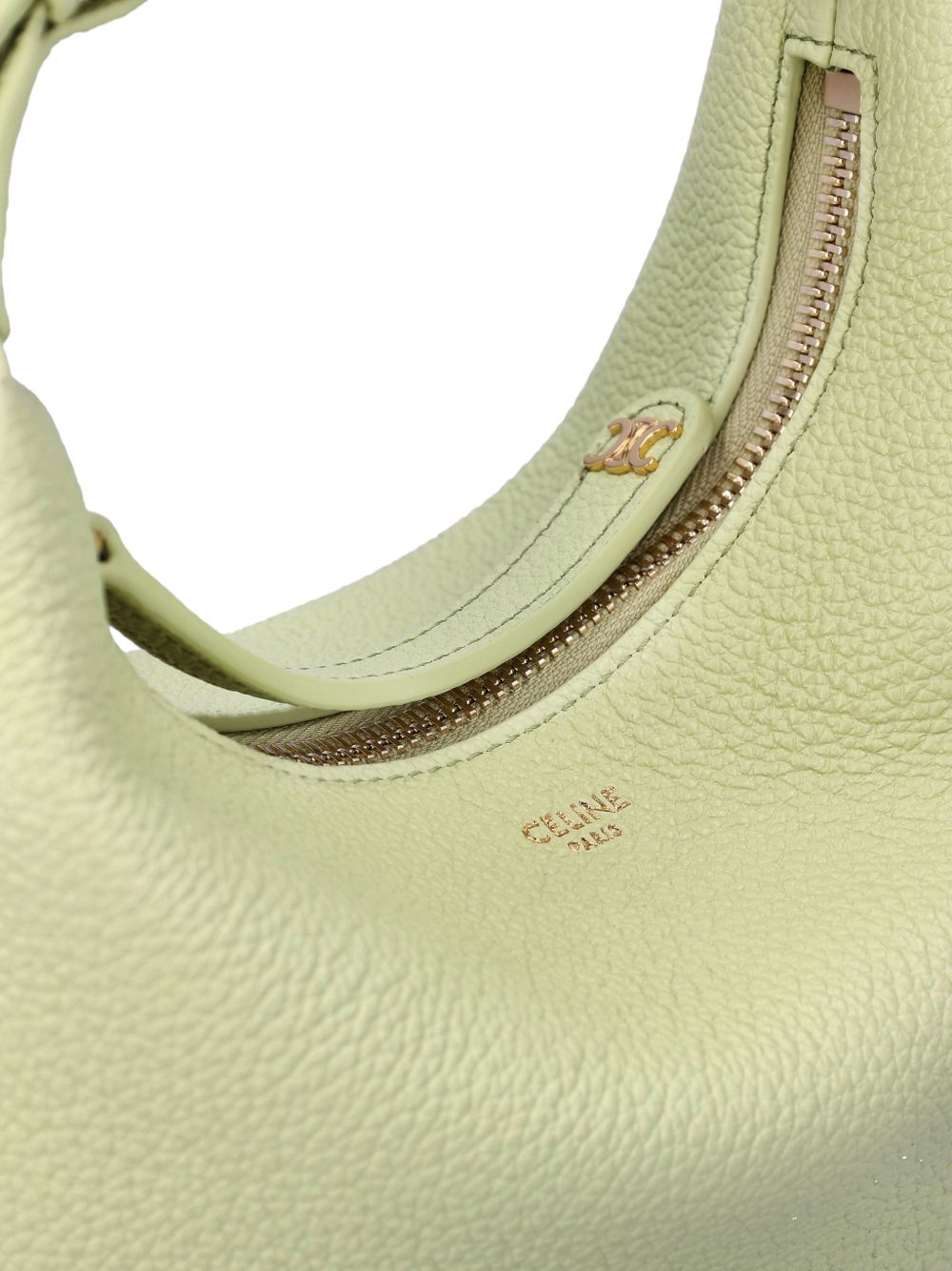 Celine Women Lulu Teen Leather Hobo Bag