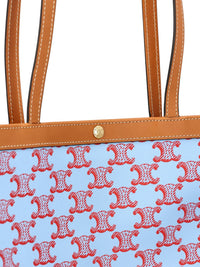 Celine Women Triomphe Canvas Medium Tote Bag