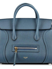 Celine Women Luggage Small Leather Tote