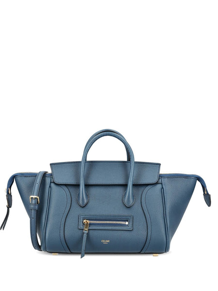 Celine Women Luggage Small Leather Tote – Bluefly