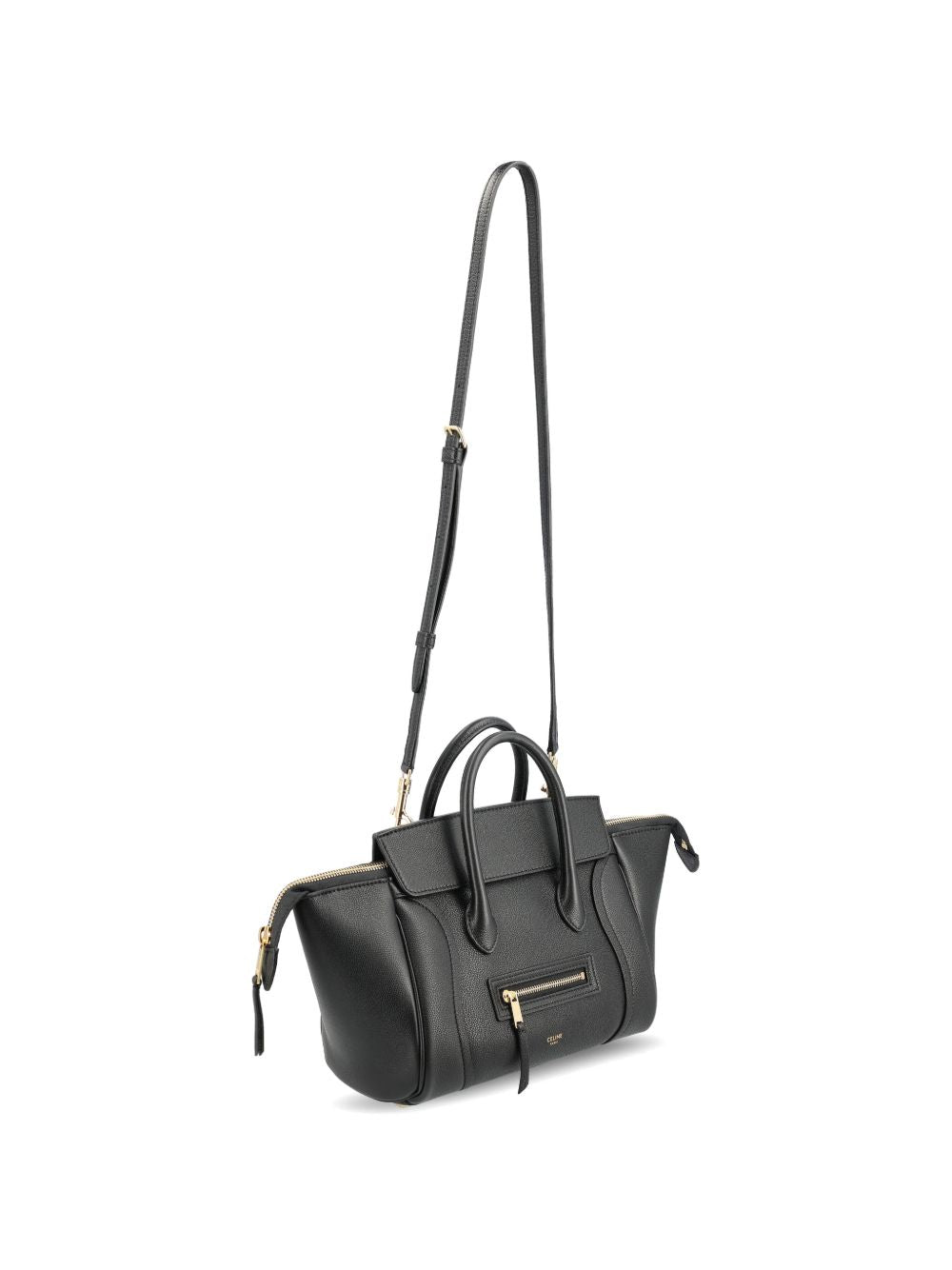 Celine Women Luggage Small Leather Tote
