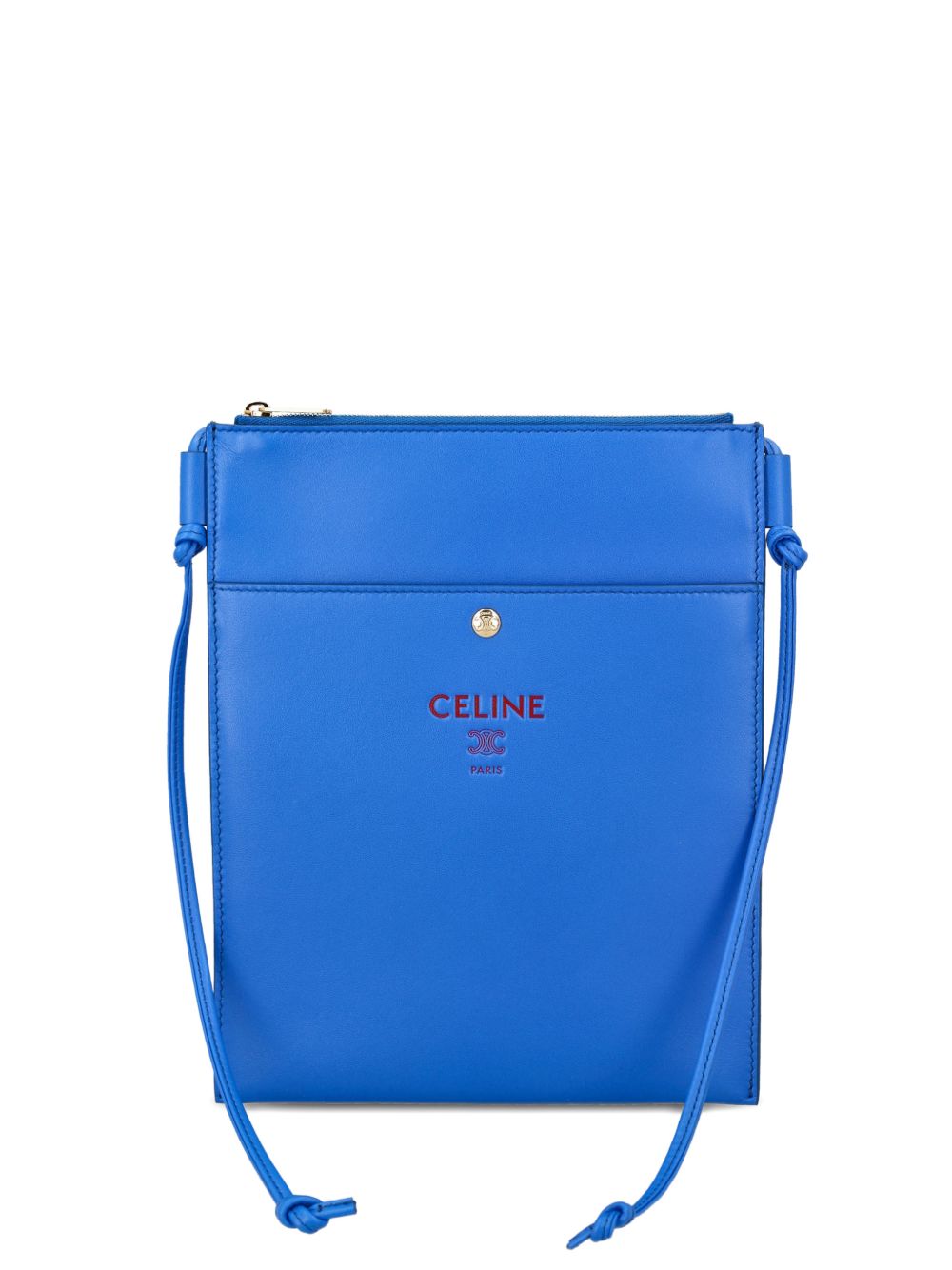 Celine Women Sharp Leather Pouch