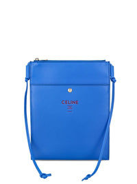 Celine Women Sharp Leather Pouch