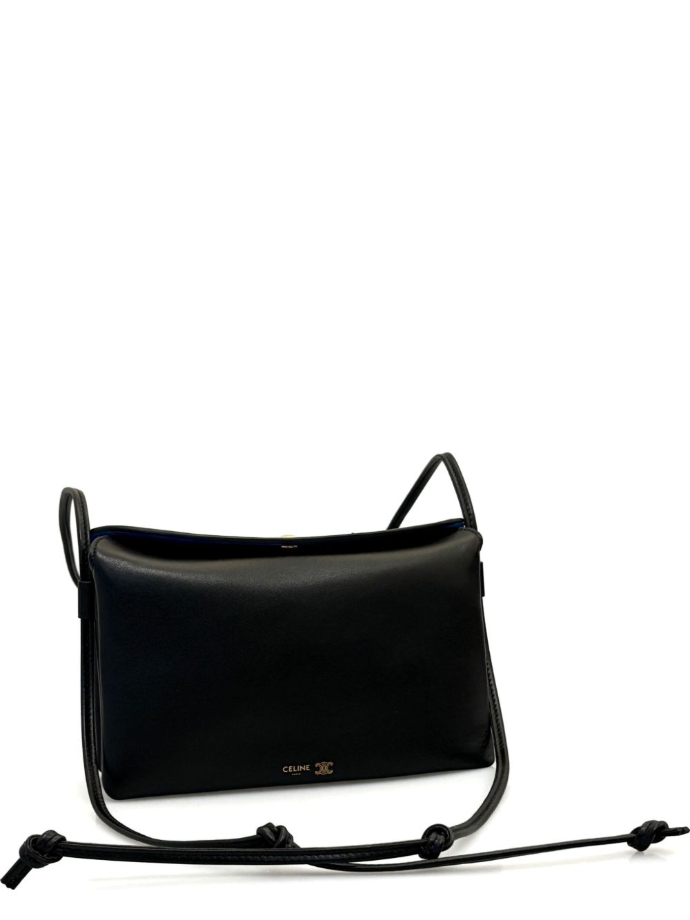 Celine Women Trio Leather Mini Bag