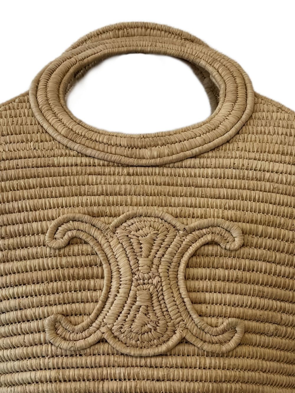 Celine Women Panier Rafia Handbag