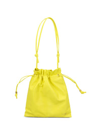 Celine Women Crystal Pouch Small Leather Bucket Bag