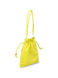 Celine Women Crystal Pouch Small Leather Bucket Bag
