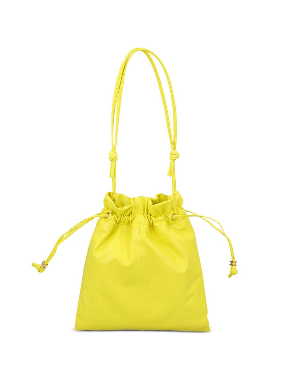Celine Women Crystal Pouch Small Leather Bucket Bag – Bluefly