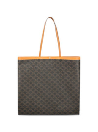 Celine Women Triomphe Canvas Large Tote
