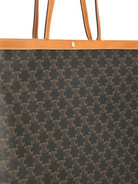 Celine Women Triomphe Canvas Large Tote