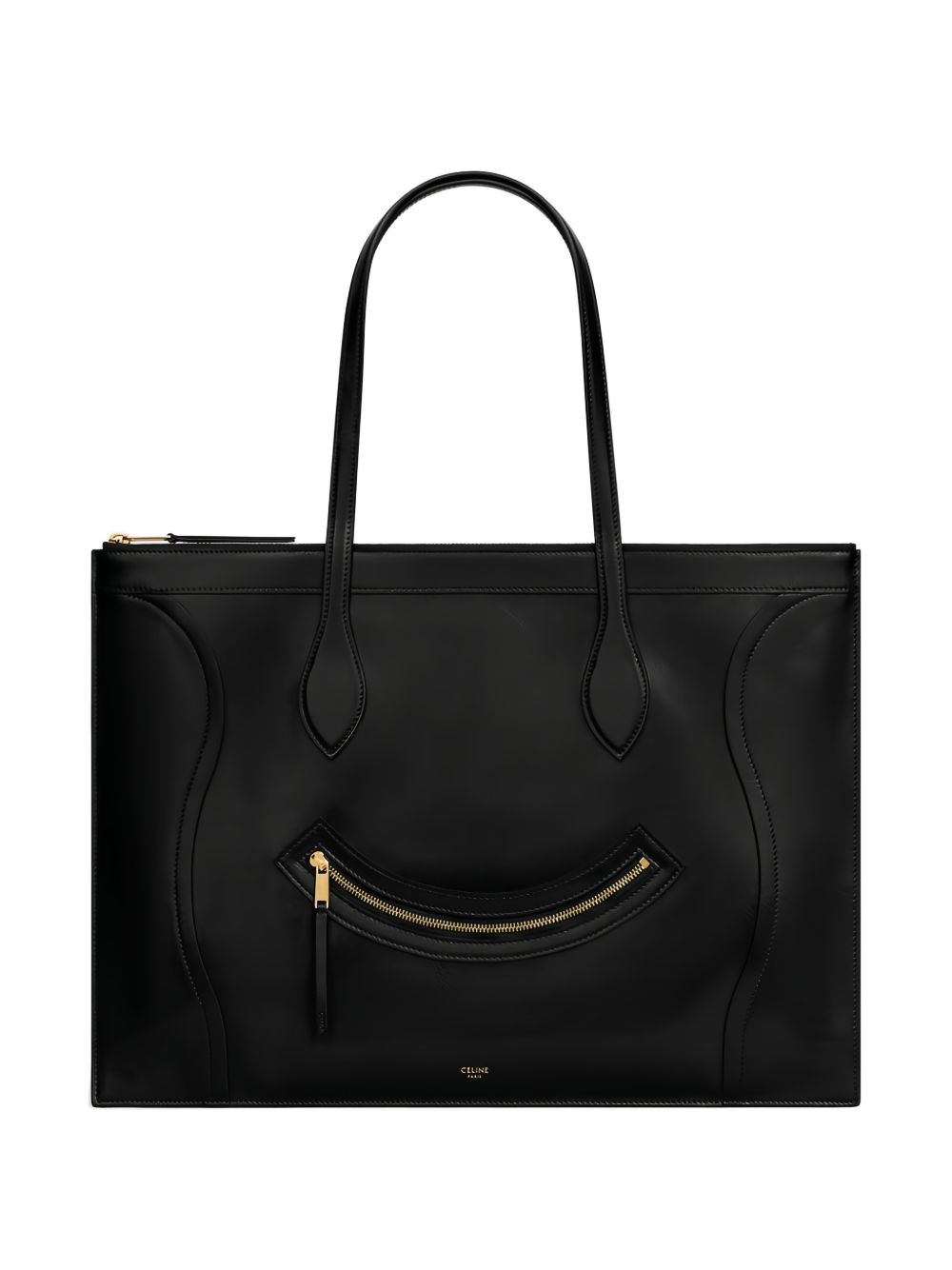 Celine Women Luggage Leather Tote Bag
