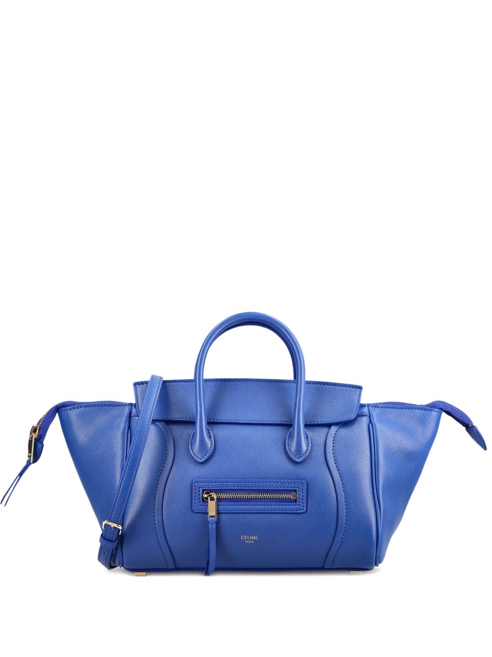 Celine Women Luggage Small Leather Tote Bag
