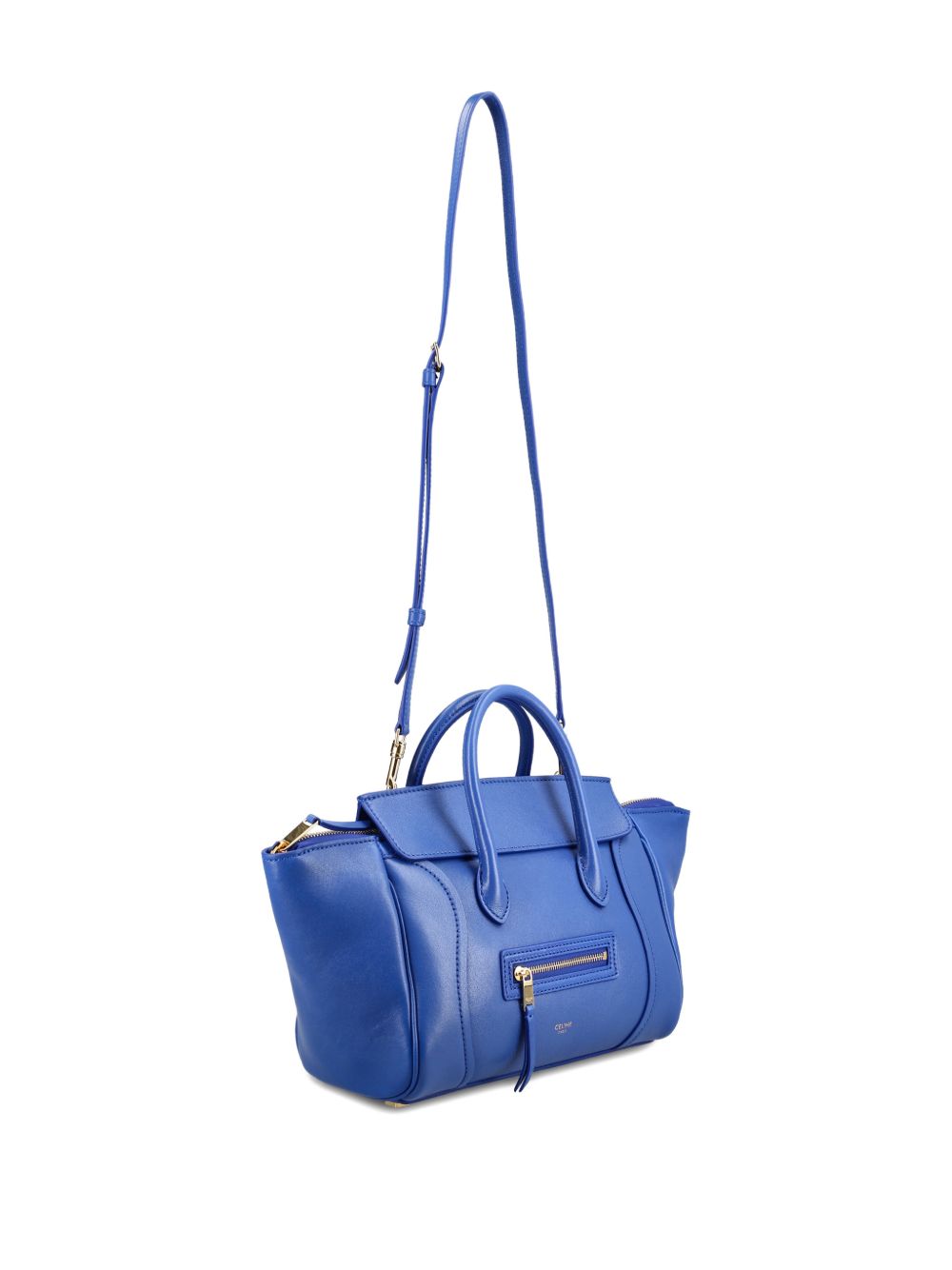 Celine Women Luggage Small Leather Tote Bag