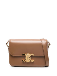 Celine Women Triomphe Teen Leather Crossbody Bag