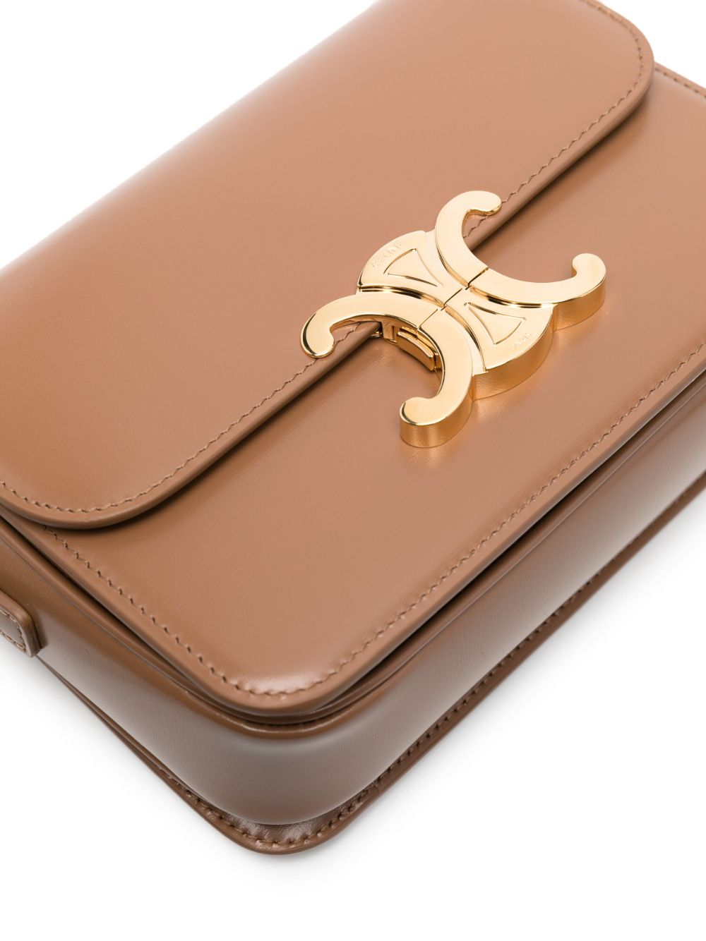 Celine Women Triomphe Teen Leather Crossbody Bag