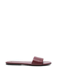 Celine Women Leather Flat Sandals