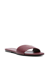 Celine Women Leather Flat Sandals