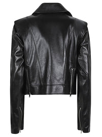 Celine Women Leather Biker Jacket