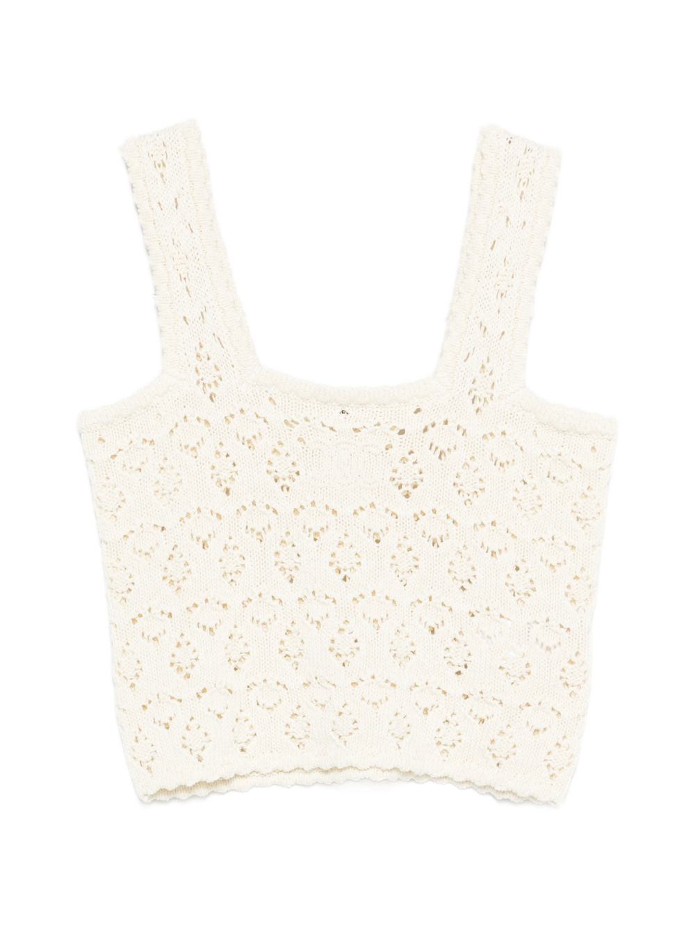 CELINE Celine Women Pointelle Cotton Top