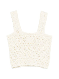 CELINE Celine Women Pointelle Cotton Top