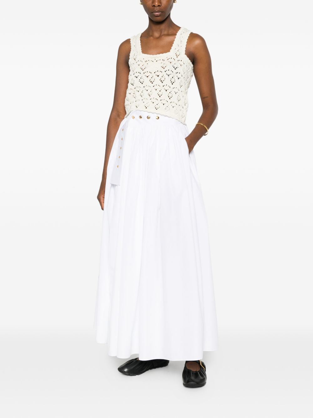 CELINE Celine Women Pointelle Cotton Top