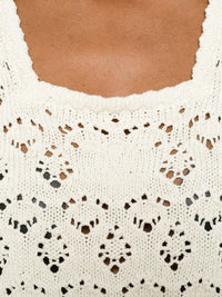 CELINE Celine Women Pointelle Cotton Top