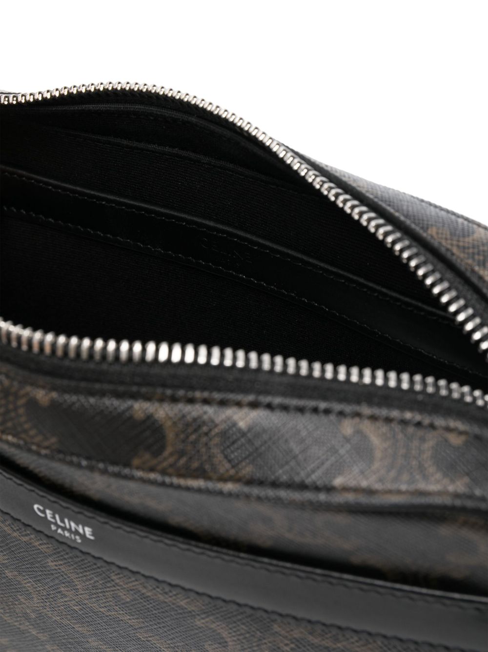 Celine Men Messenger Triomphe Canvas Small Crossbody Bag