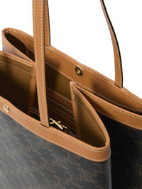 Celine Women Flat Triomphe Canvas Medium Tote