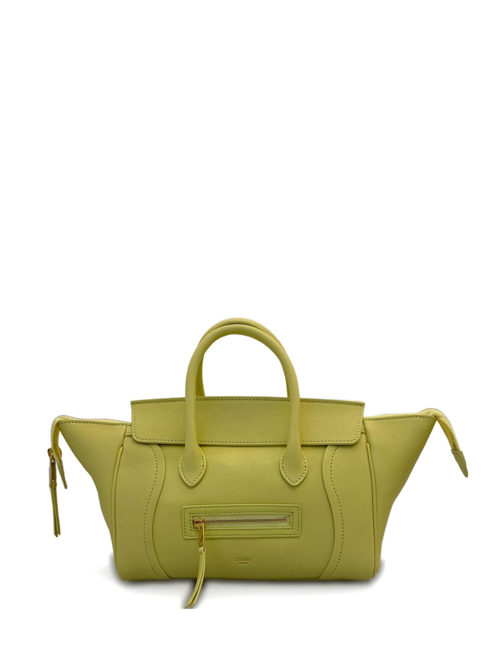 Celine Women Luggage Small Leather Handbag