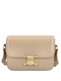 Celine Women Triomphe Teen Leather Crossbody Bag