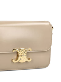 Celine Women Triomphe Teen Leather Crossbody Bag