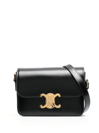 Celine Women Triomphe Teen Leather Crossbody Bag