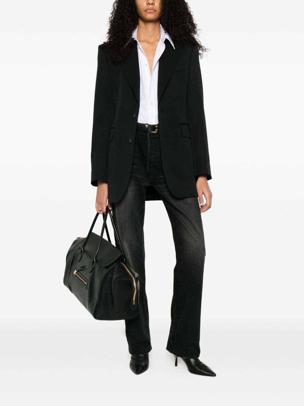 CELINE Celine Women Wool Single-Breasted Blazer Jacket