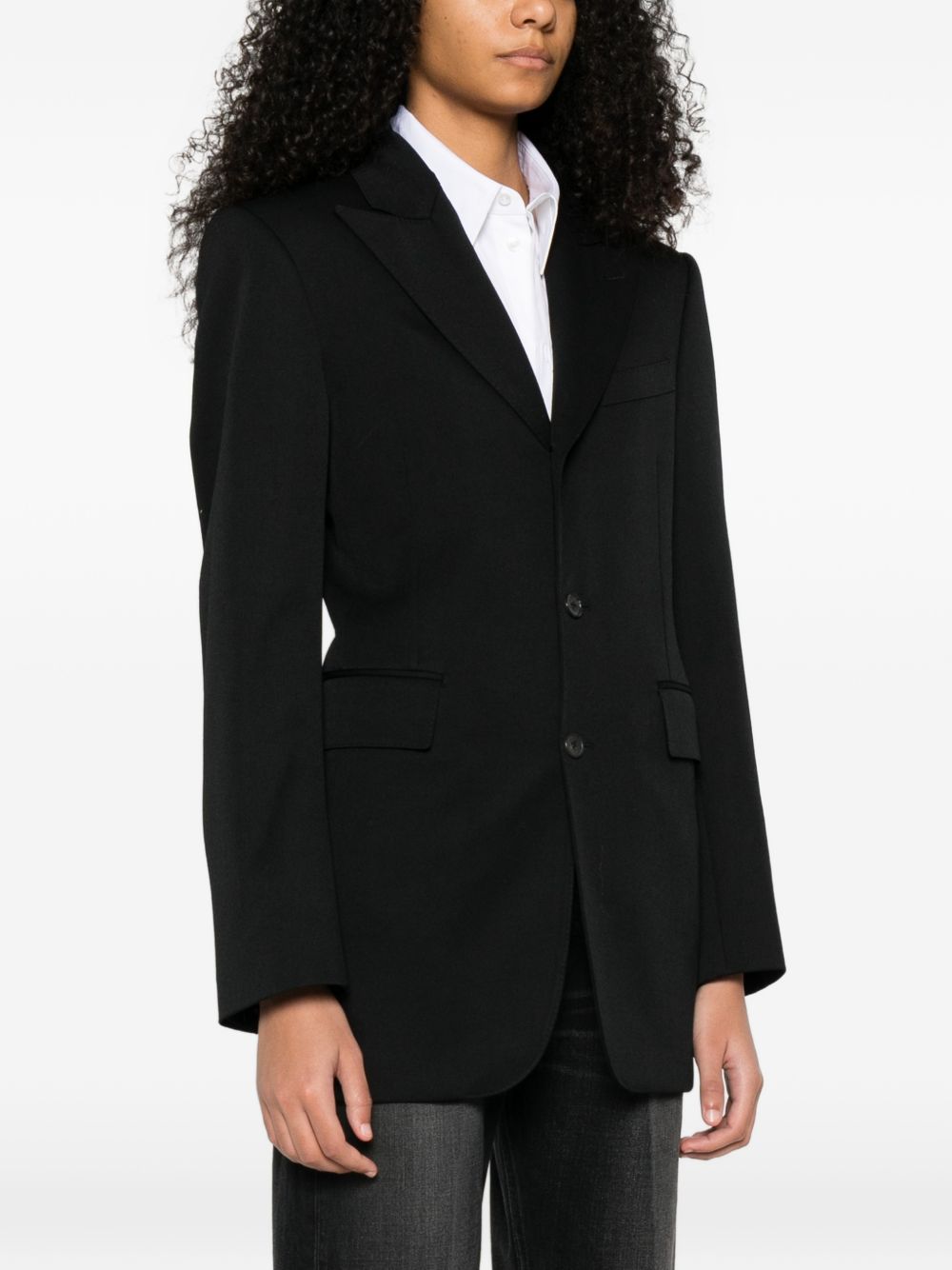 CELINE Celine Women Wool Single-Breasted Blazer Jacket