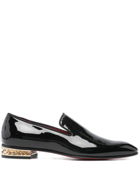Christian Louboutin Men Dandy Rocks Patent Leather Loafers