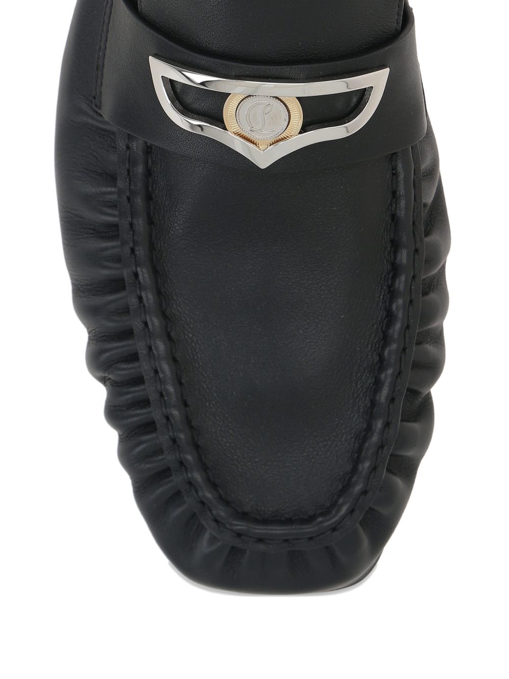 Christian Louboutin Men Leather Loafers